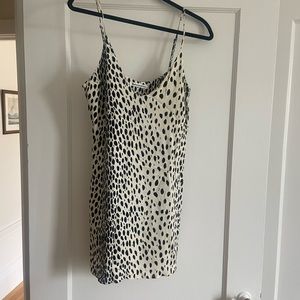 Reformation Ventura Cheetah dress